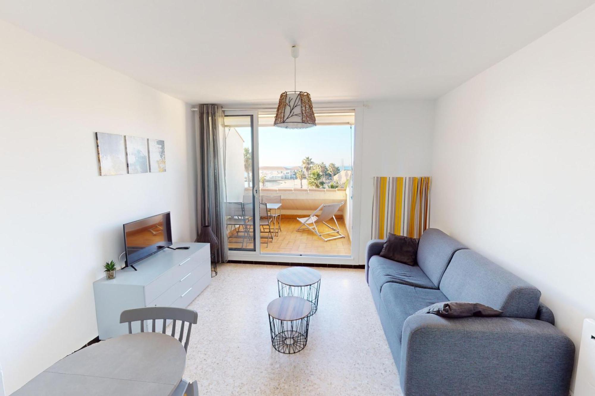 Appartement T2 Vue Plage Meze Proche Sete Экстерьер фото